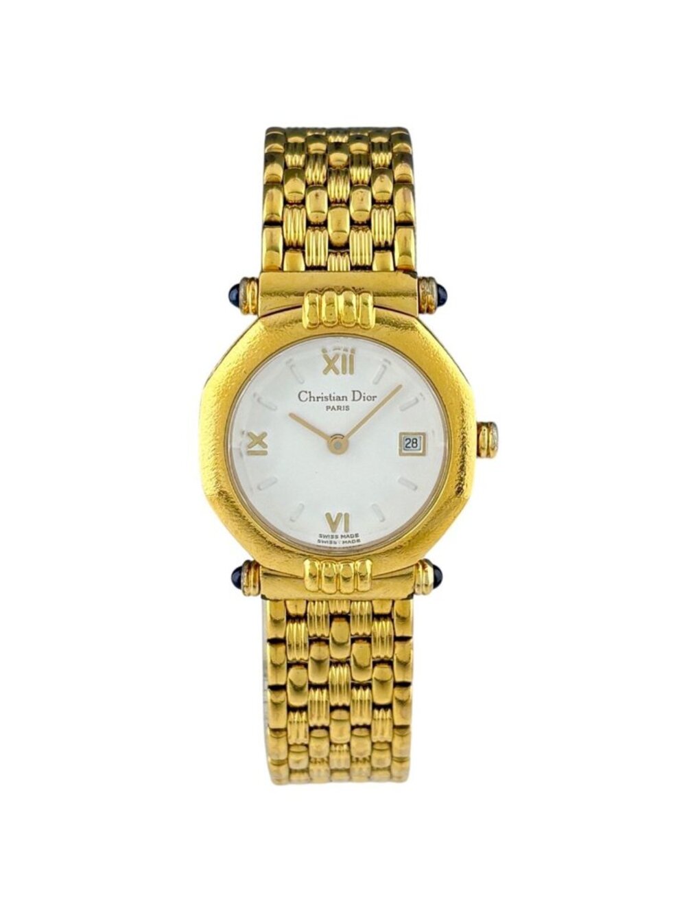 Dior Octagon Watch SS Quartz White - Picture 2 of 7